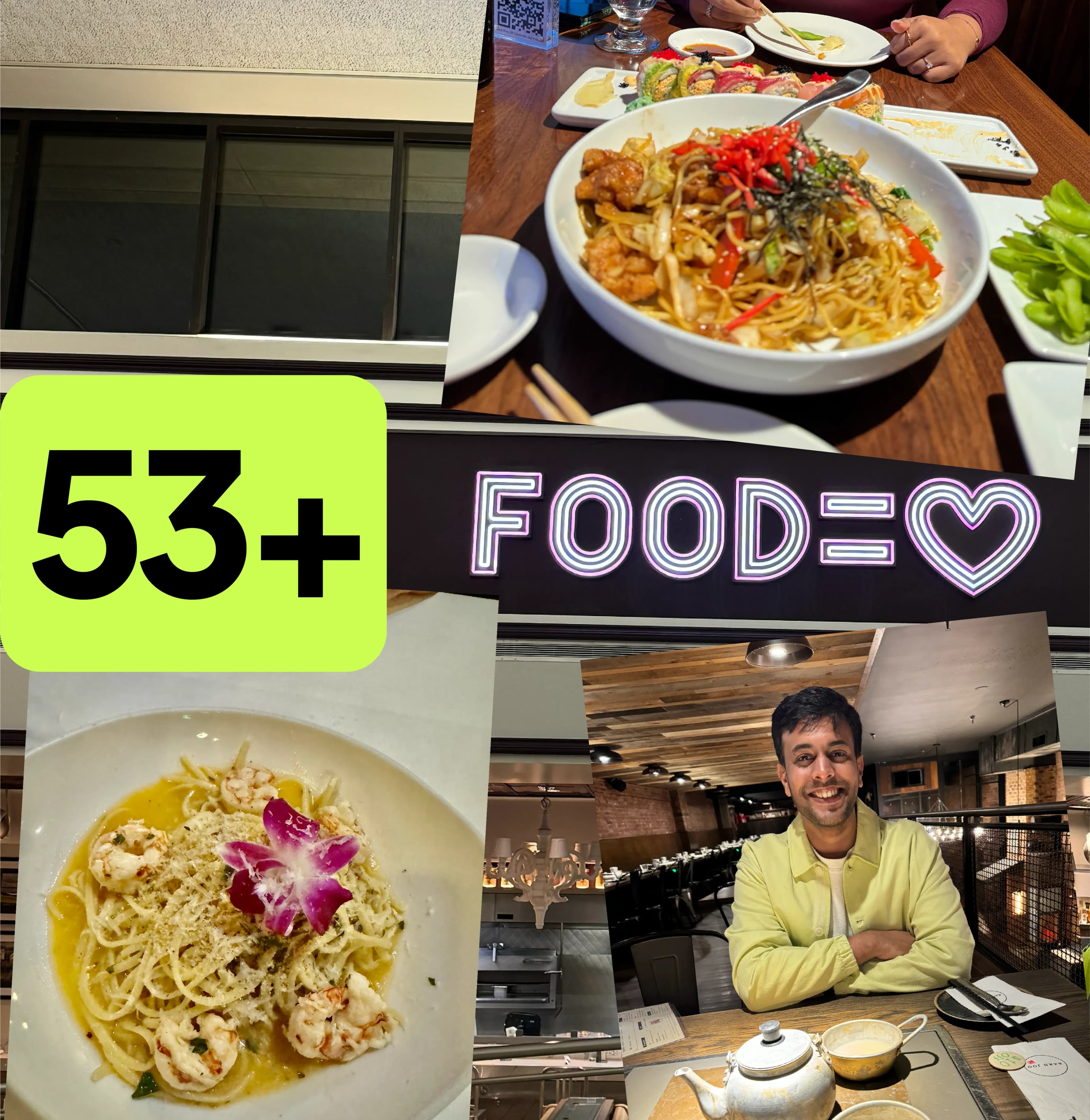 New restaurants tried